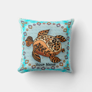 Stammes-Schildkröte Kissen