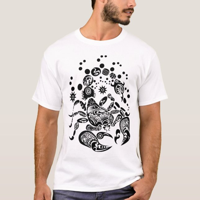 Stammes- Skorpion T-Shirt (Vorderseite)