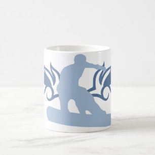 Stammes- Snowboard Tasse