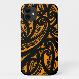 Stammes- Tätowierung der gebürtigen Maori- Art m Case-Mate iPhone Hülle