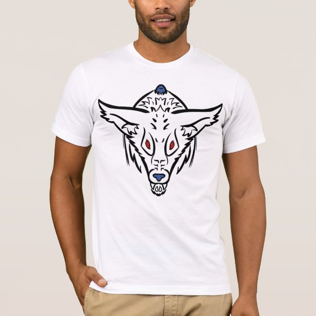 Stammes- Überraschungsangriff-Jagdhund-T - Shirt (Vorderseite)