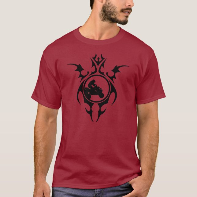 Stammes- Viererkabel T-Shirt (Vorderseite)