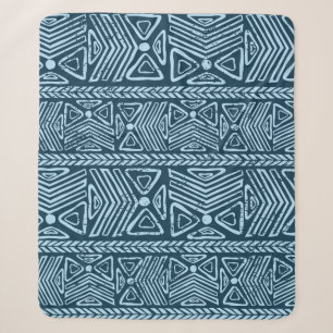Stammes-Vintage-ethnisches nahtloses Muster Sherpadecke