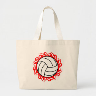 Stammes- Volleyball Jumbo Stoffbeutel