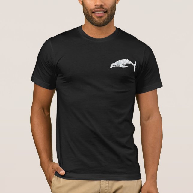 Stammes- Wal-Shirt 3 T-Shirt (Vorderseite)
