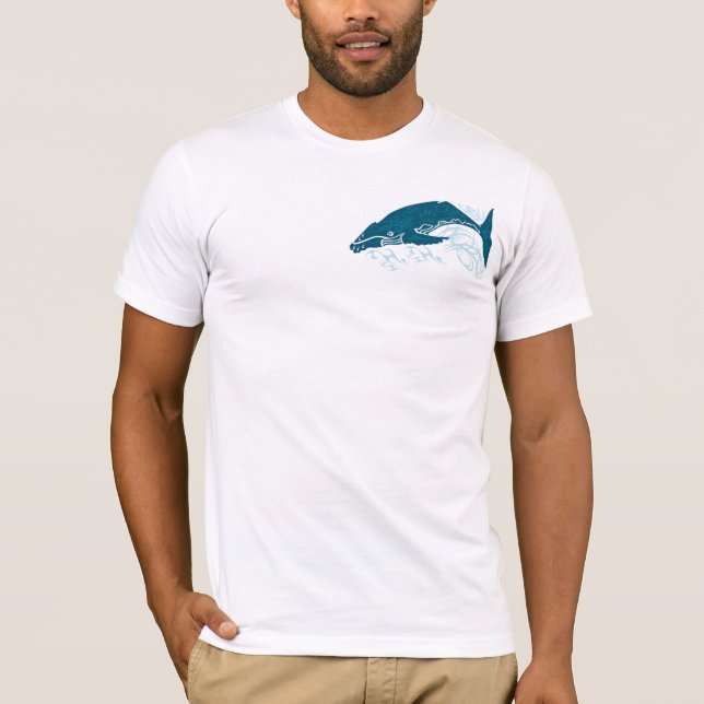 Stammes- Wal-Shirt 5 T-Shirt (Vorderseite)
