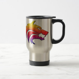 Stammes- Wolfreise-Tasse Reisebecher