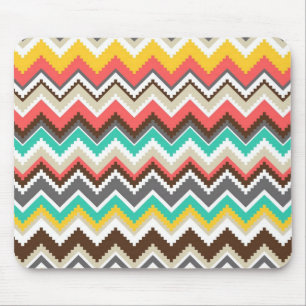 Stammes Zickzack Mousepad