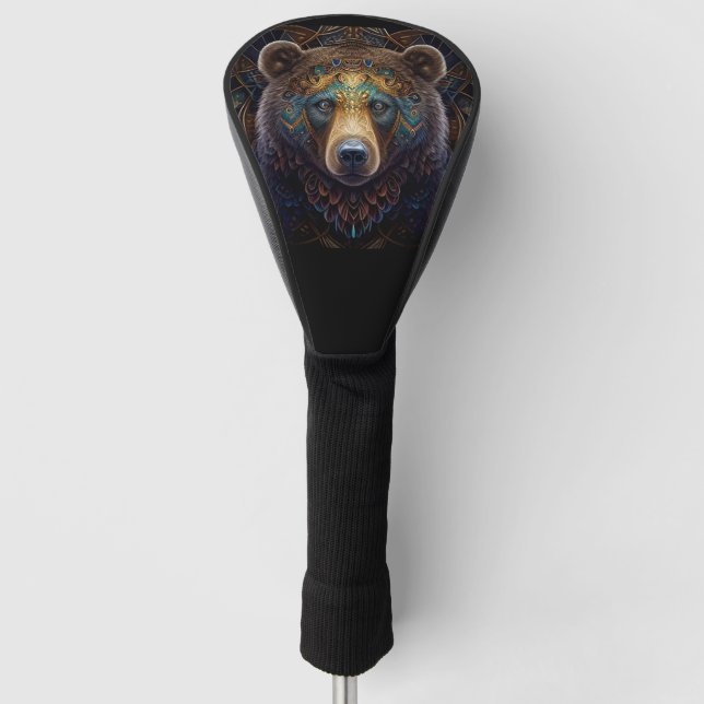 Stammesbär Golf Headcover (Vorderseite)