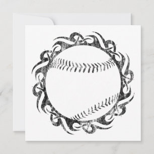 Stammesbaseball Einladung