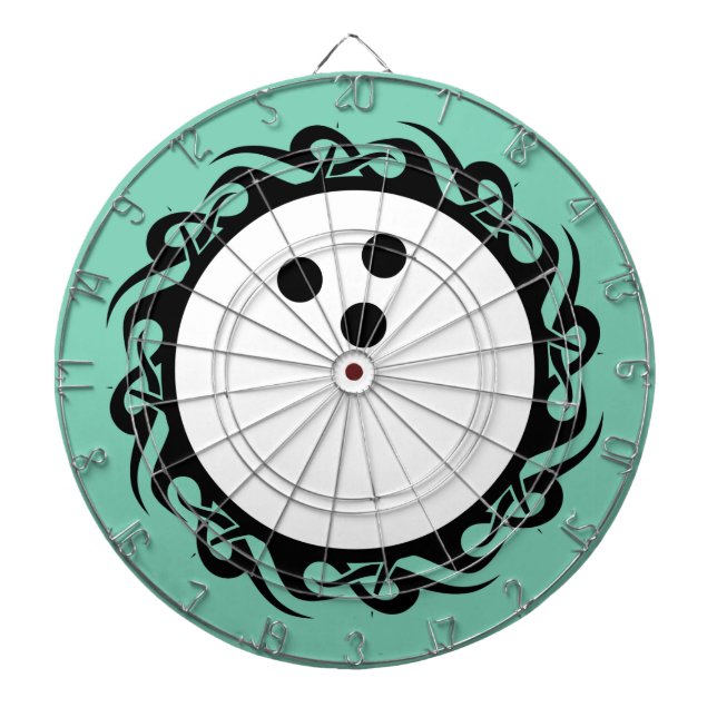 StammesBOWLING Dartscheibe (vorne)