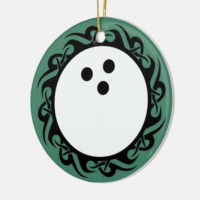 StammesBOWLING Keramikornament (Links)