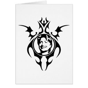 Stammesdesign von Hillary Clinton