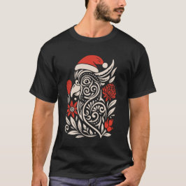 Stammesfestlicher Kakadu-Weihnachts-T-Shirt T-Shirt