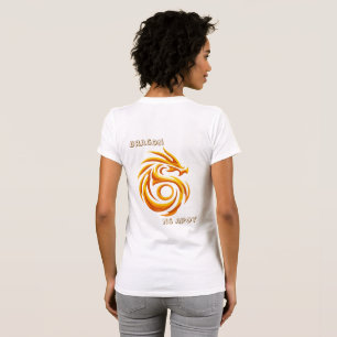 Stammesflammen-Wappen & Filipino-Drache T-Shirt