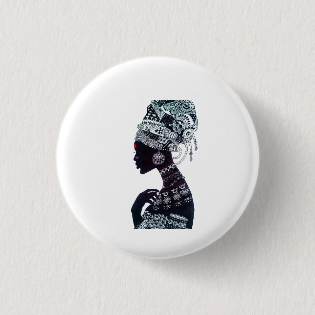 Stammesfrauen Button (Vorderseite)