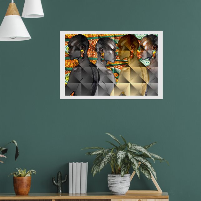 Stammesfrauen in Afrika Poster (Von Creator hochgeladen)