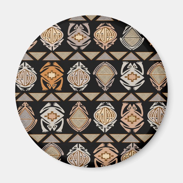 Stammesfrösche Magnet (Vorne)