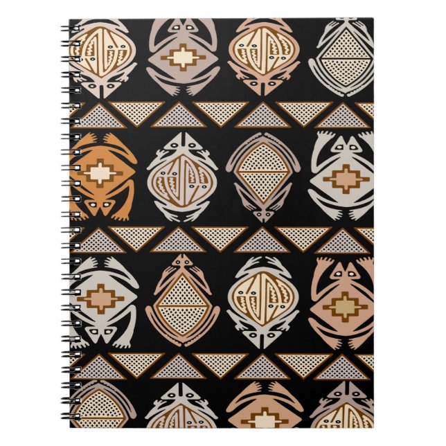 Stammesfrösche Notizblock (Vorderseite)