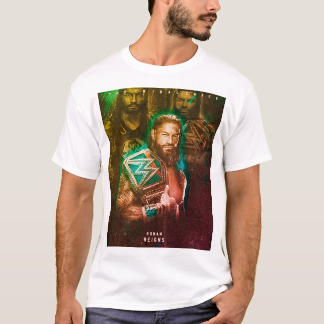 Stammesführer Roman regiert T-Shirt (Vorderseite)