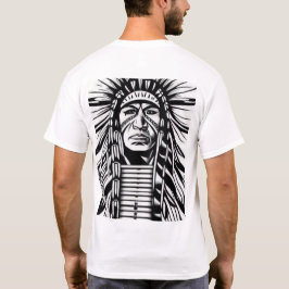 Stammesgeist: Indianisches amerikanisches Symbol. T-Shirt