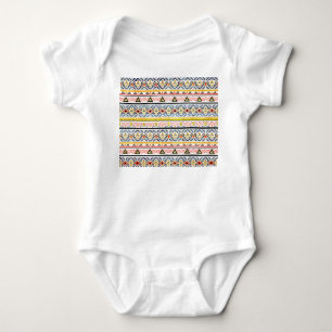 Stammesgrunge: Ethno Folk Retro. Baby Strampler