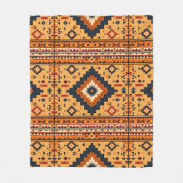 Stammesinspiriert Fleecedecke