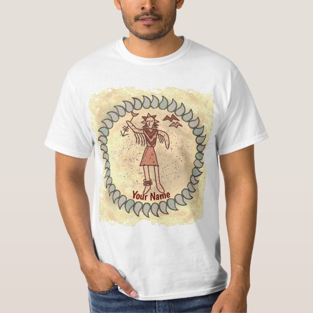 Stammesjäger vier Rune T-Shirt (Vorderseite)