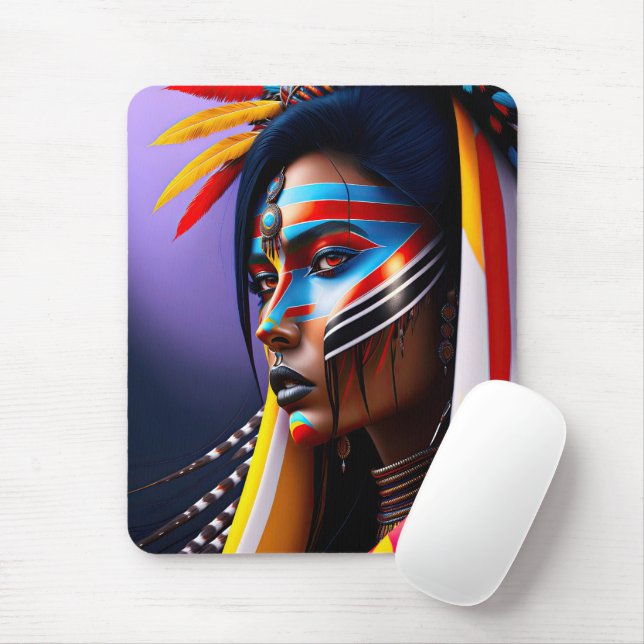 Stammeskönigin Mousepad (Mit Mouse)