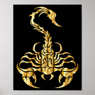 Stammeskorpion Poster