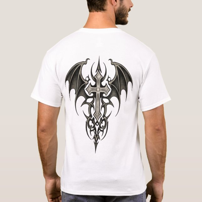 Stammeskreuz-Emblem T-Shirt (Rückseite)