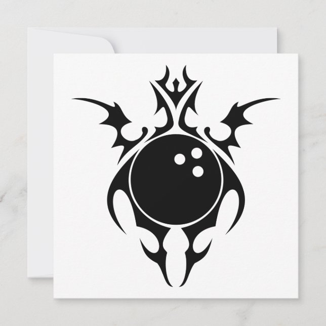 Stammeskugel Einladung (Vorderseite)