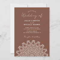 Stammeskultur Land Kultur Wappen Mandala Hochzeit