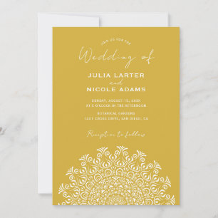 Stammeskultur Land Kultur Wappen Mandala Hochzeit Einladung