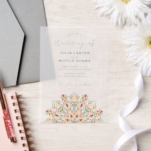 Stammeskultur-Landeskultur-Krest-Mandala-Hochzeit