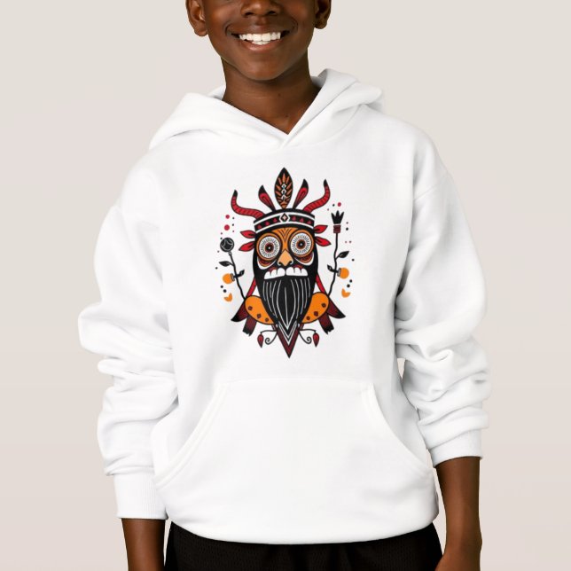 Stammesmonster Hoodie (Vorderseite)