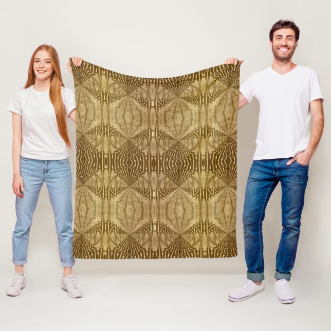 Stammesmuster  fleecedecke (Beispiel)