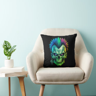 Stammesschädel Kissen