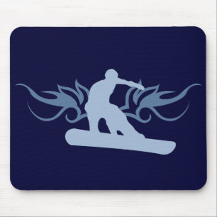 Stammessnowboarden. Mousepad