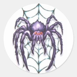 Stammesspinne Runder Aufkleber