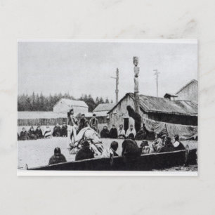 Stammesversammlung Postkarte