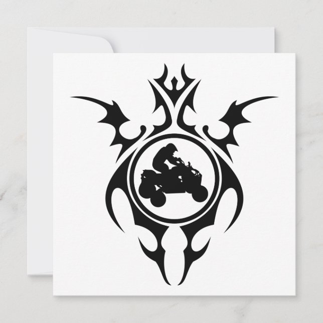 Stammesviertel Einladung (Vorderseite)