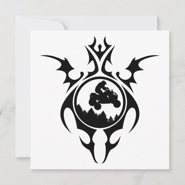 Stammesviertel Einladung (Vorderseite)