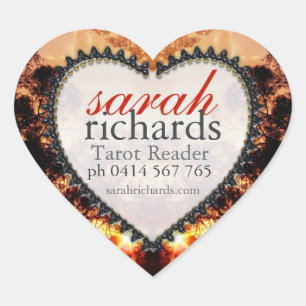 Stammeswald Sonnenuntergang Herzkleber Herz-Aufkleber