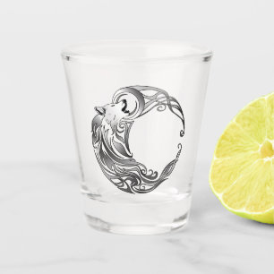 Stammewolf - Schattiert Schnapsglas