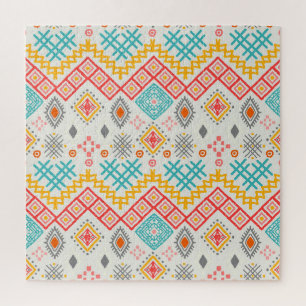 Stammkunst: boho geometrischer Druck. Puzzle