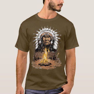 Stammlager des Amerikanischen Ureinwohners T-Shirt