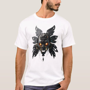 Stammmaske mit mechanischen Flügeln T-Shirt