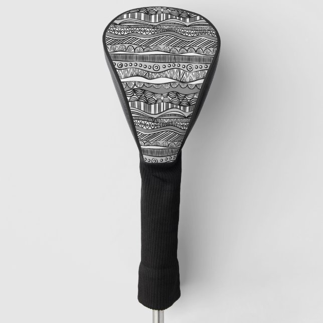 Stammmuster Golf Headcover (Vorderseite)
