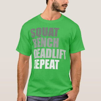 Stammpackbank Deadlift Wiederholung Kräftehalterun T-Shirt